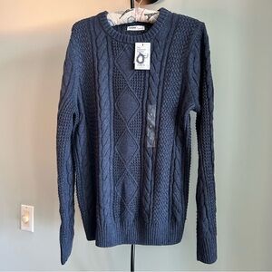 NWT SONOMA
CHUNKY KNIT LONG SLEEVE SWEATER